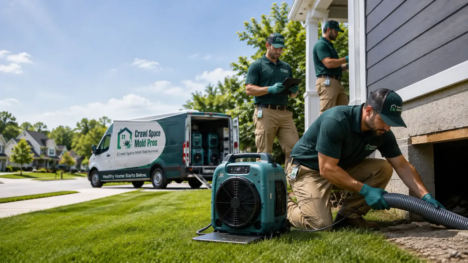 Crawl Space Mold Removal in Collbran, CO